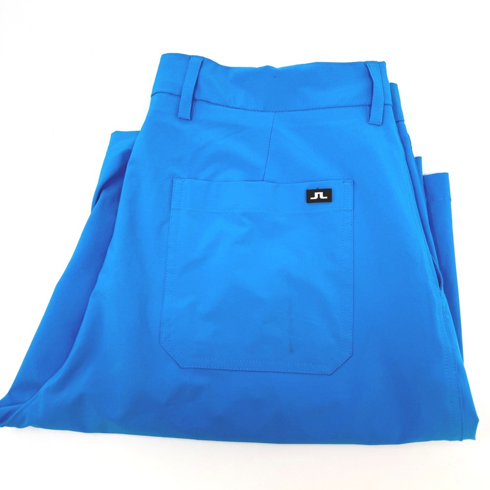 J.Lindeberg Mens True Micro Stretch‎ Golf Shorts Blue Regular Fit Size 36
